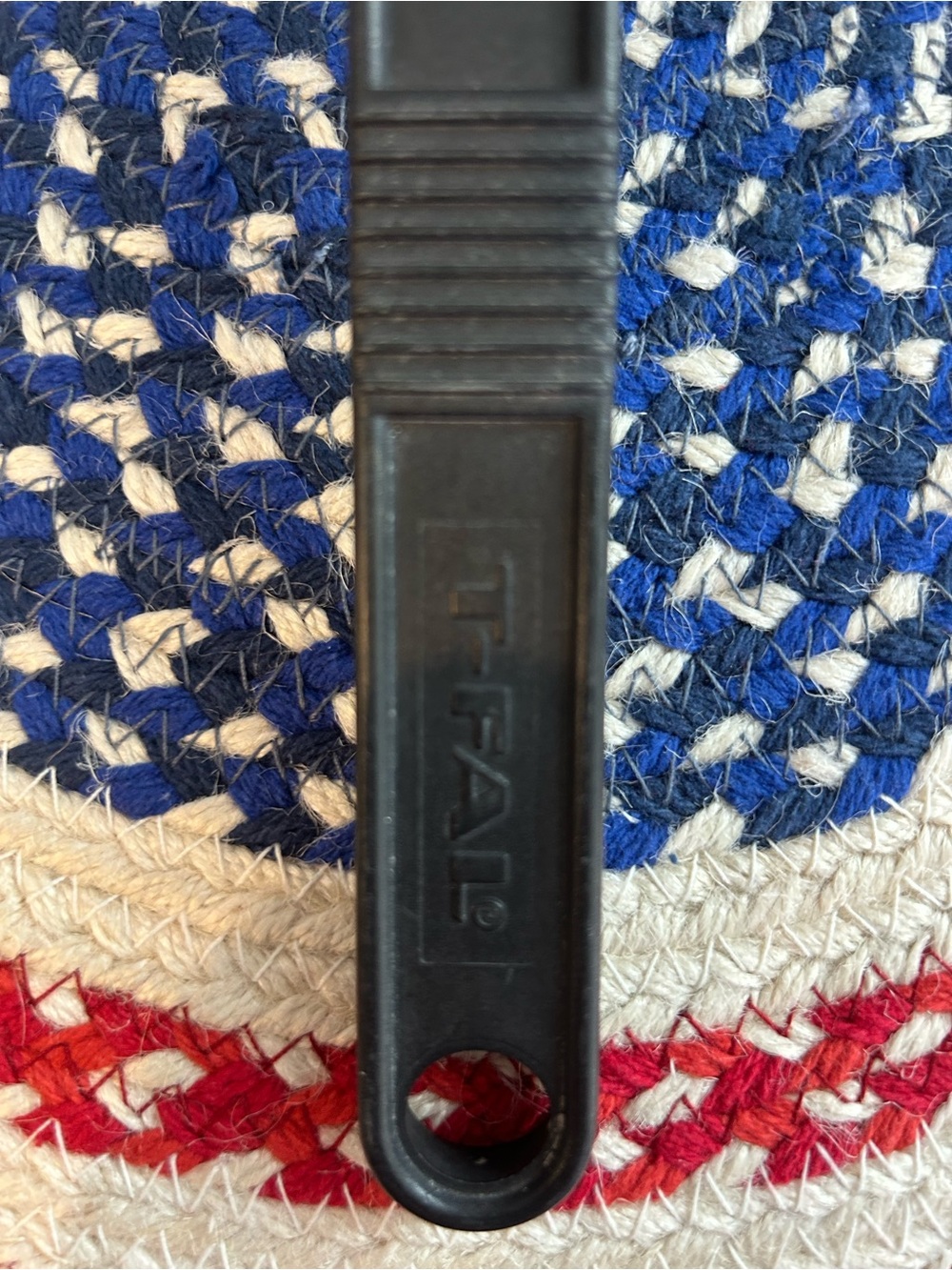 T-Fal Black Nylon Slotted Holes Spatula Plastic Lightweight Flipper 13” Canada. - Picture 2 of 7